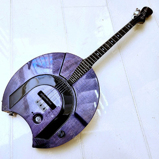 14. Electric domra in blue‑gray color.