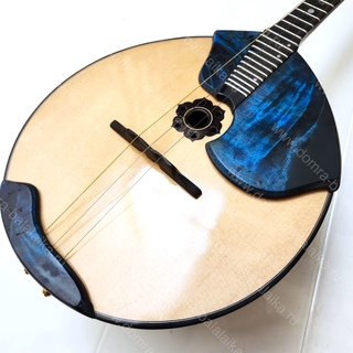 19. Concert domra “Lux” in vintage blue colour.