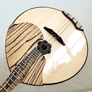 26. Concert alto domra with an ebony neck