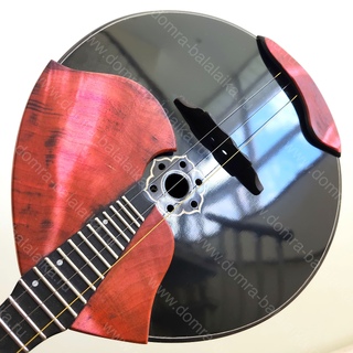 28. luxury concert domra in red colour