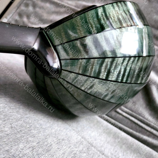 29. Student‑level pro domra with an ebony neck and fingerboard