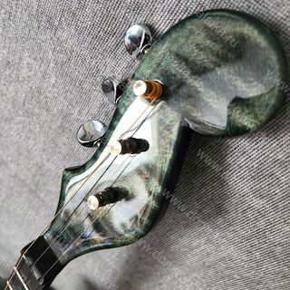 29. Student‑level pro domra with an ebony neck and fingerboard