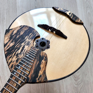 41. Luxury concert‑grade domra “Black Leopard” N2