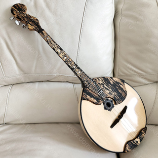 41. Luxury concert‑grade domra “Black Leopard” N2