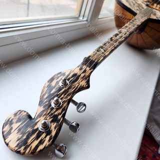 59.We’ve made a concert alto domra with an ebony neck — «Black Leopard».
