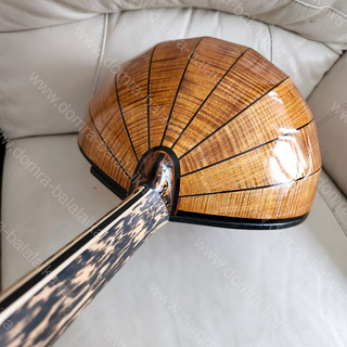 59.We’ve made a concert alto domra with an ebony neck — «Black Leopard».