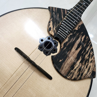 65. Handcrafted concert domra “Deluxe — Black Leopard”