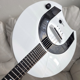 76. Domra four-string black-and-white 