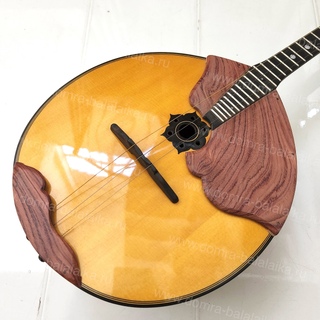 83. Domra with a neck made of flamed ebony