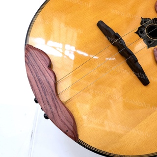 83. Domra with a neck made of flamed ebony