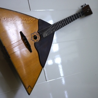 Just in! Great VINTAGE balalaika Russian instrument made by legendary luthier