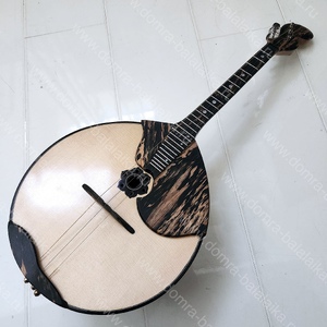 65. Handcrafted concert domra “Deluxe — Black Leopard”