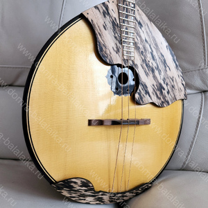 59.We’ve made a concert alto domra with an ebony neck — «Black Leopard».